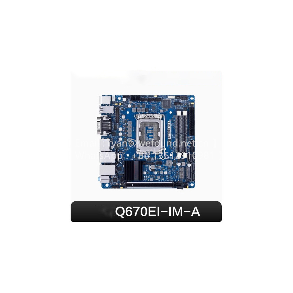 Q670EI-IM-A mini-ITX motherbo - Lga1700 Itx Motherboard Ddr5 ulasan dan harga