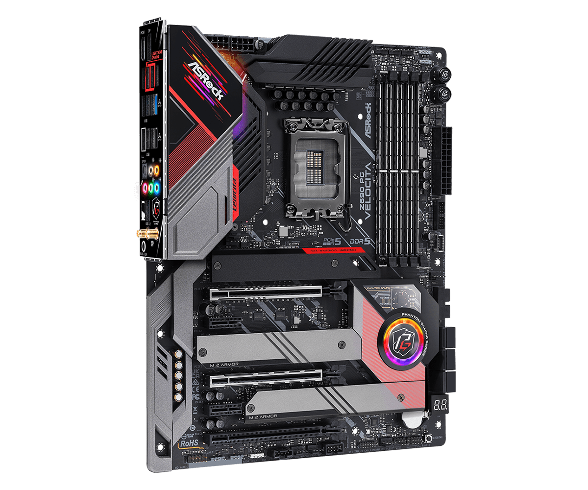 Asrock Z690 PG VELOCITA Mother - Lga1700 Itx Motherboard Ddr5 ulasan dan harga