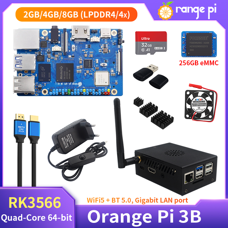 Orange Pi 3B 8GB 4GB 2GB Ram R - Rockchip Rk3588 Development Board ulasan dan harga