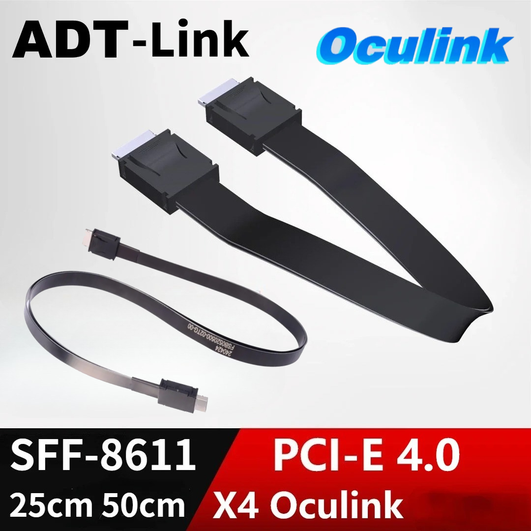 1M PCI-E 4.0 X4 SFF-8611 Male  - Oculink Egpu Mini Pc ulasan dan harga