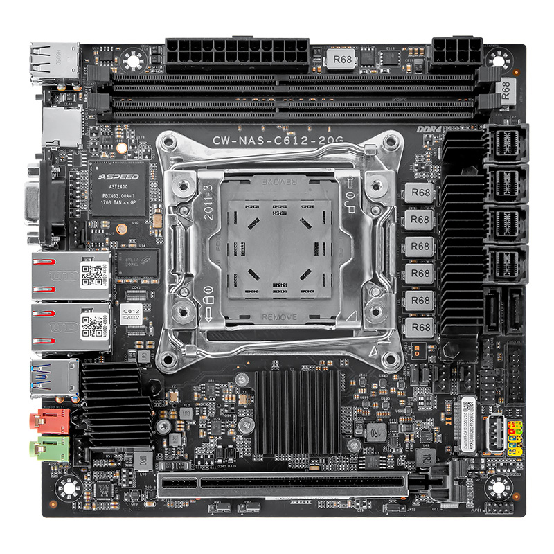 CW-20G Mini ITX Server NAS Mot - Nas Motherboard 8 Sata Mini Itx ulasan dan harga