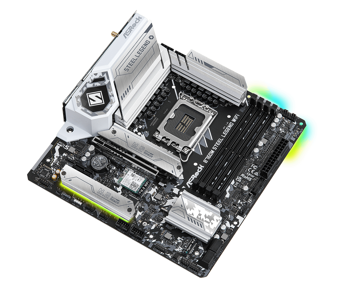 ASROCK B760M STEEL LEGEND WIFI - Lga1700 Itx Motherboard Ddr5 ulasan dan harga