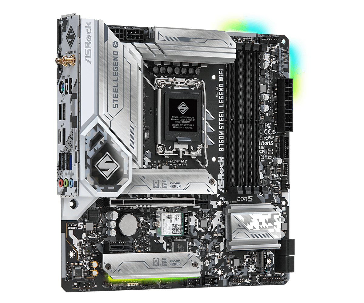 ASROCK B760M STEEL LEGEND WIFI - Lga1700 Itx Motherboard Ddr5 ulasan dan harga
