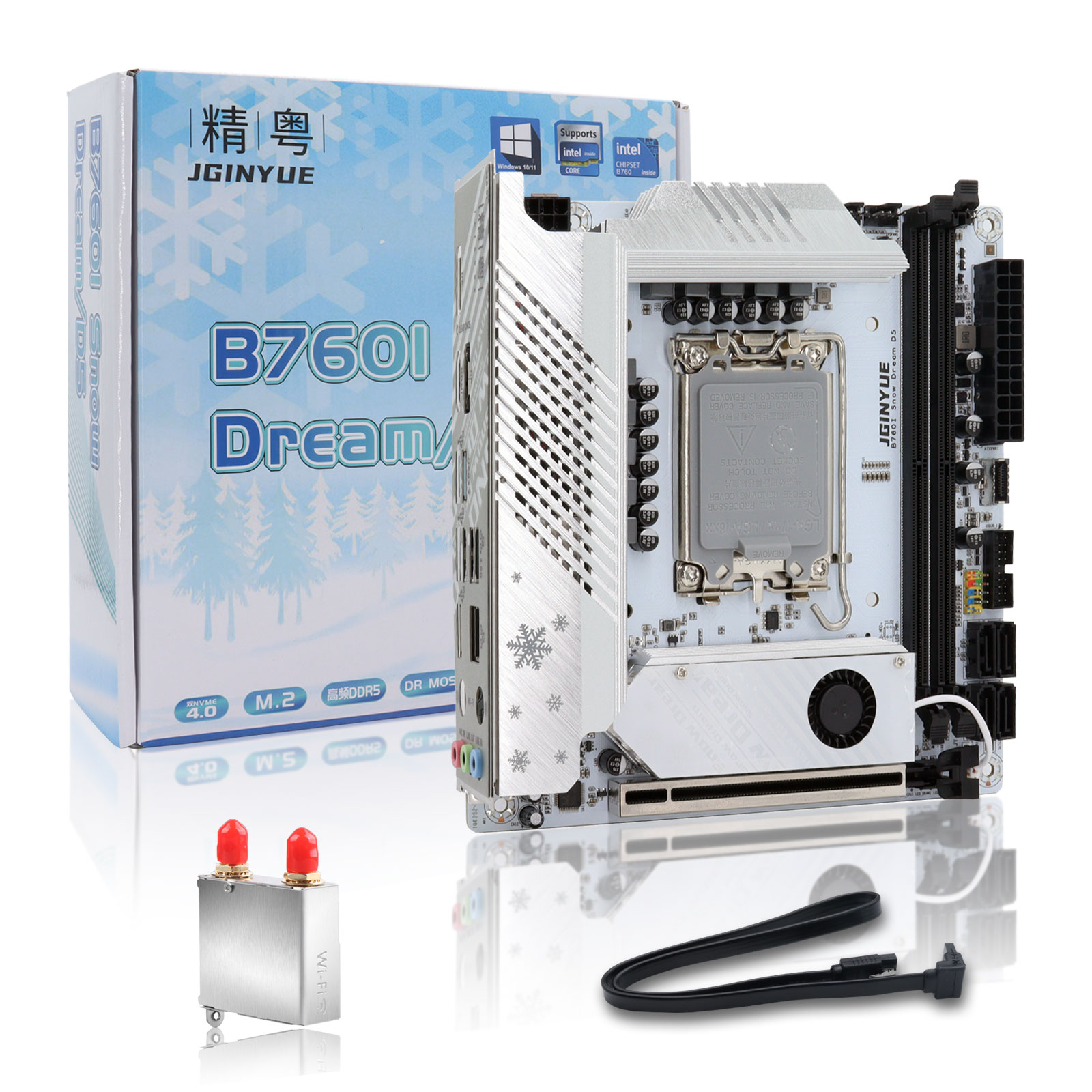 JGINYUE B760i ddr5 mini itx de - Lga1700 Itx Motherboard Ddr5 ulasan dan harga